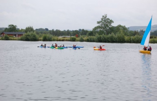 The lake